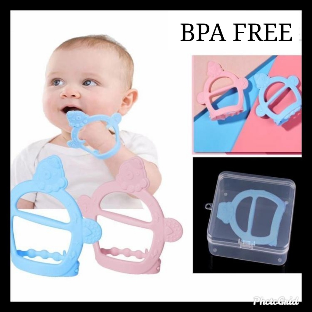 Baby Bracelet Teether|Teether Gelang Tangan Bayi|Gigitan Silikon Bayi