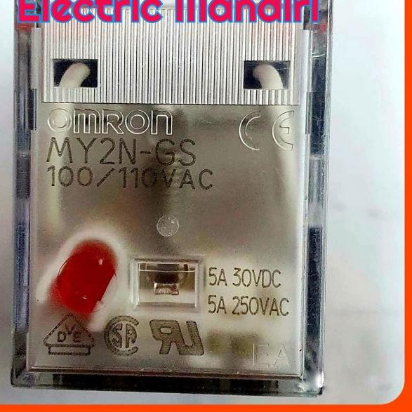 OMRON Relay MY2N-GS MY2N 100VAC 110VAC 100V 110V AC100 AC110 ORIGINAL