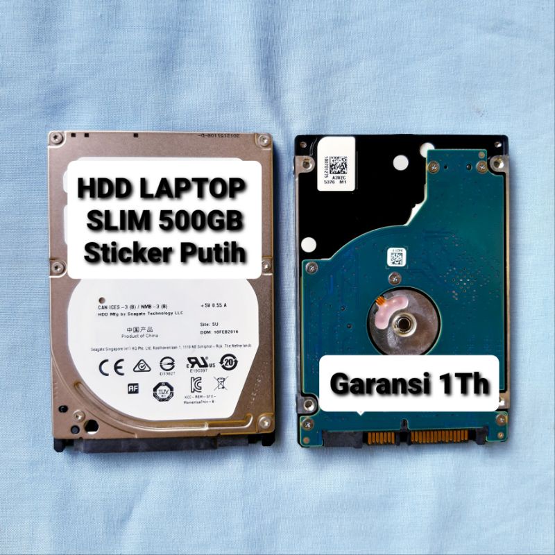 HARDISK LAPTOP 500GB SLIM SATA 2.5 INCI - HDD INTERNAL LAPTOP 500GB HDD LAPTOP 500GB SATA HDD PC ALL IN ONE 500G LAPTOP SATA SLIM 2.5&quot; SATA