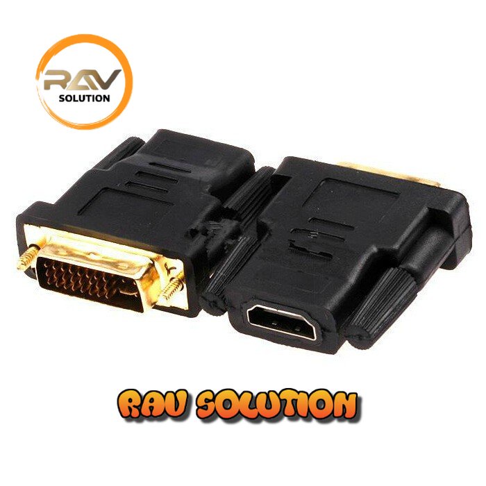 KONEKTOR / CONNECTOR / CONVERTER / HDMI TO DVI 24+5 / DVI 24 + 5