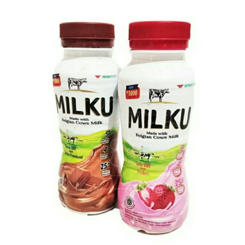 

( 1 PCS ) MILK KU SUSU UHT 200 M