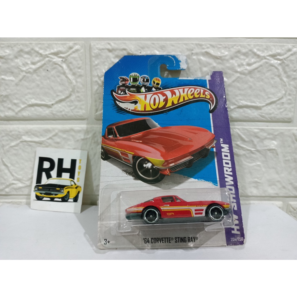 Hot Wheels 64 Corvette Stingray Showroom