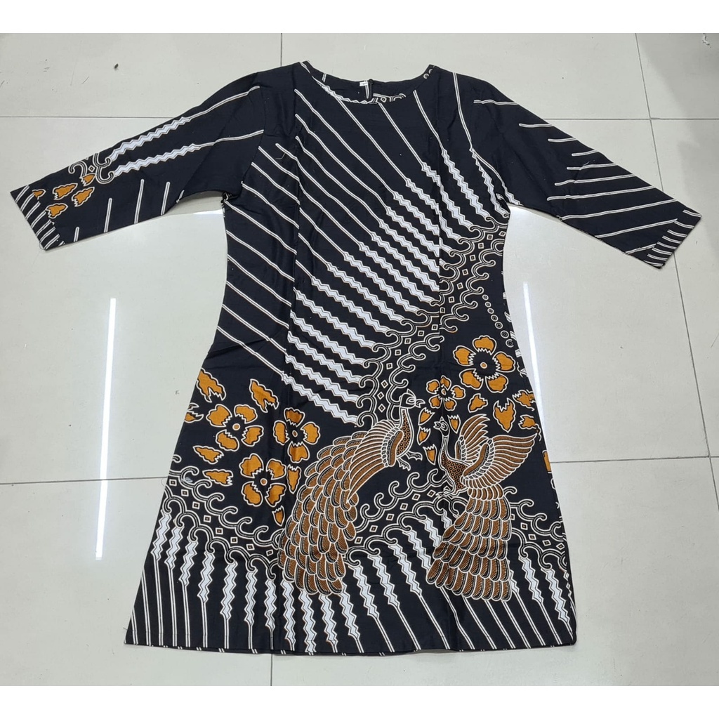 BATIK COUPLE MODERN SARIMBIT SERAGAM KERJA TUNIK DRESS KEMEJA PRIA WANITA KEKINIAN PREMIUM QUALITY LOLITA POLA BURUNG HITAM TERBARU JUMBO XXXL BIG SIZE