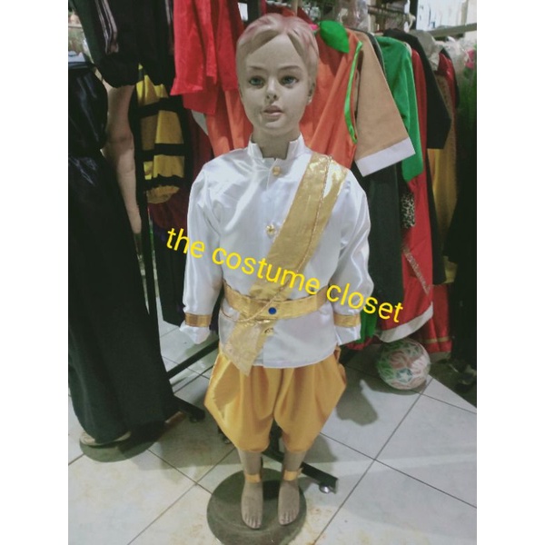 cambodia boy costume (kostum kamboja)