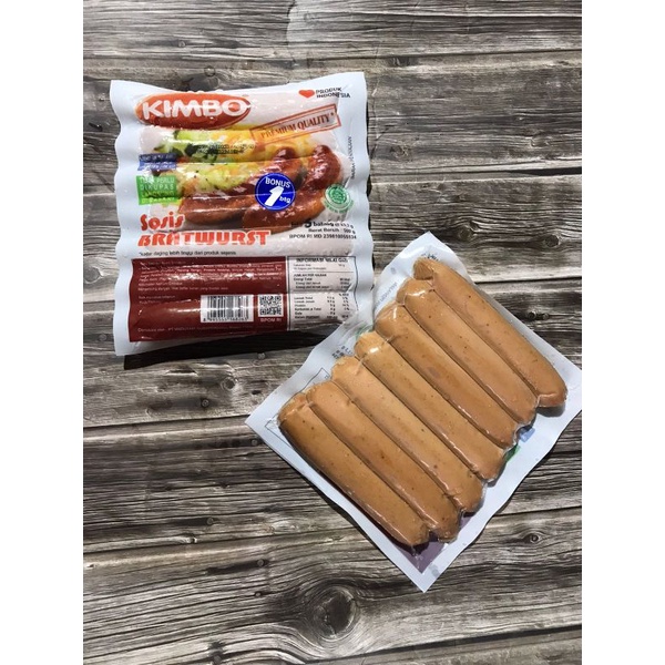

Kimbo sosis sapi bratwrust isi 6
