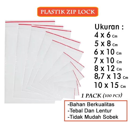 PLASTIK KLIP ALL SIZE PLASTIK CTIK CLIP 100 PCS PREMIUM TERMURAH