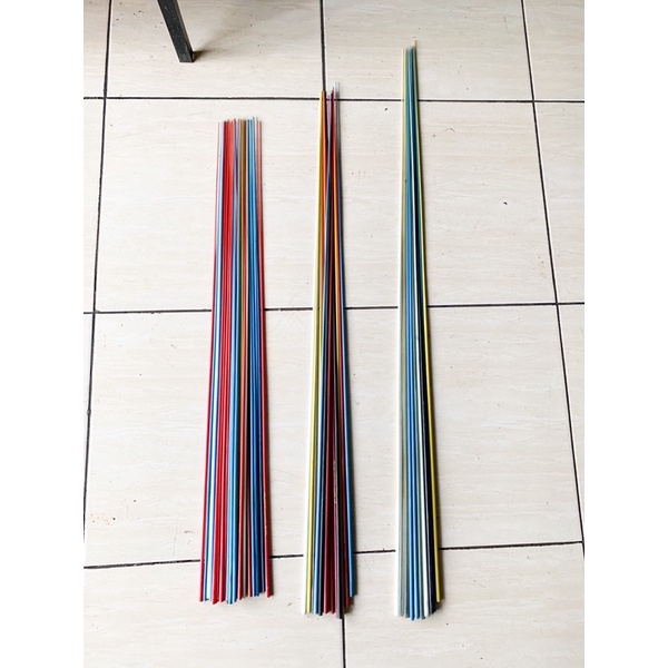 Fiber pancing polos kaku | bahan fiber joran polos 90,100,120cm