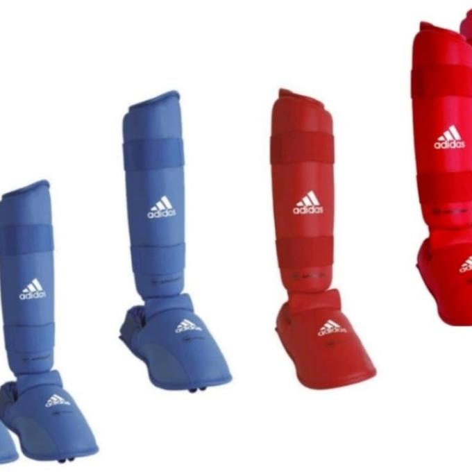 Pelindung Kaki Karate-shin instep guard ADIDAS