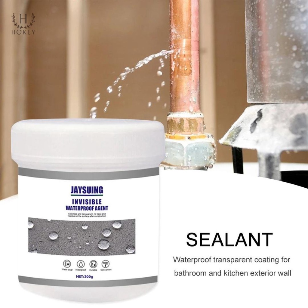 Lem perekat transparan jaysuing anti bocor waterproof 300gr
