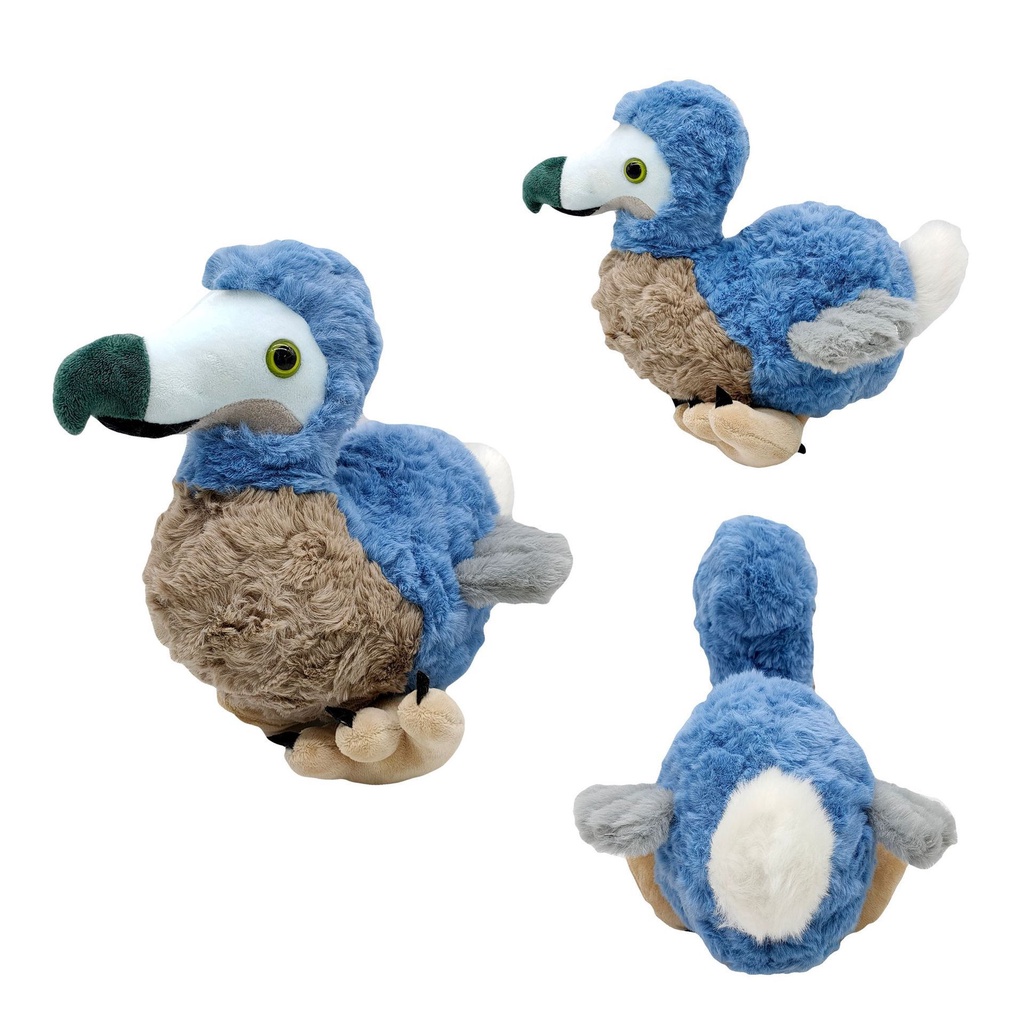 Mainan Mewah Dodo 7.8in Menggemaskan Blue Bird Boneka Hewan Lembut Untuk Anak Hadiah Natal Dekorasi Rumah