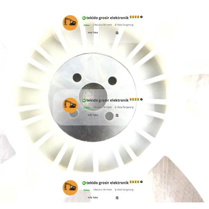 Kipas Radiator Zaxis 48U Zx48 Kipas Radiator Zx48U