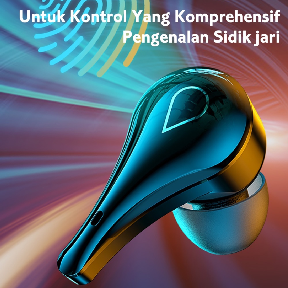 BH315 Headset bluetooth dengan Mikrofon 3500mAh Powerbank Earphone Olahraga Stereo 9D Tahan Air