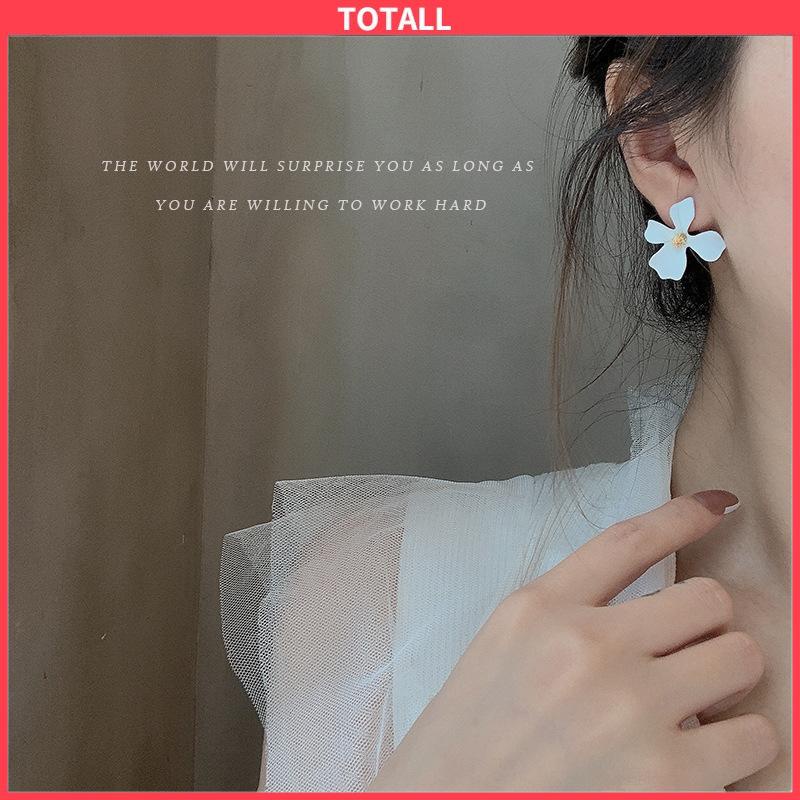 COD Anting Bunga Besar Korea Fashion Gaya Aksesoris Wanita-Totall