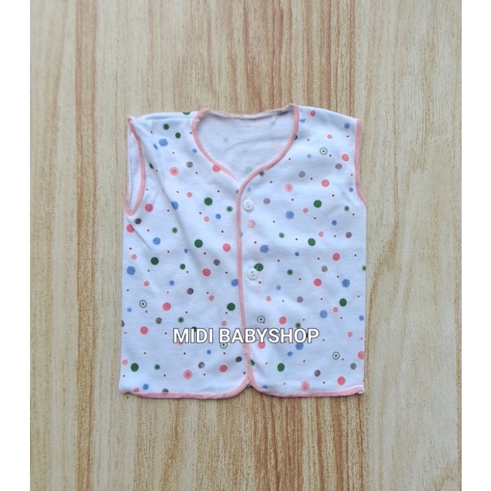 Baju Bayi Kutung Baru Lahir Polkadot Saffenda Baby SNI