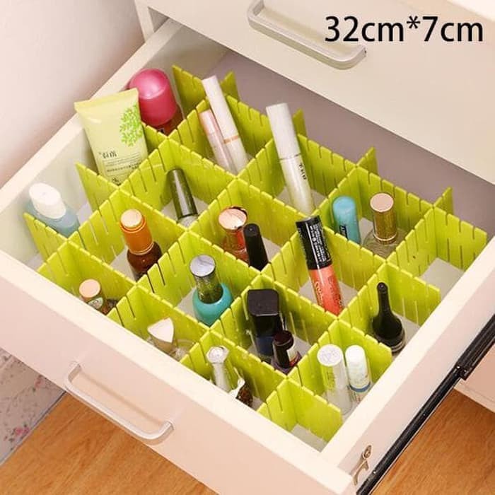 IKILOSHOP Drawner 4 Sekat Pembagi Laci Lemari Drawer organizer pembatas laci