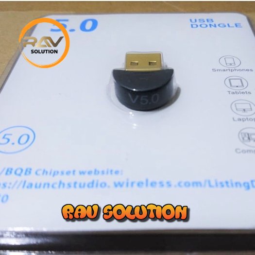 SKU-1291 BLUETOOTH 5.0 USB DONGLE ADAPTER VERSI 5.0 CSR BLUTUT