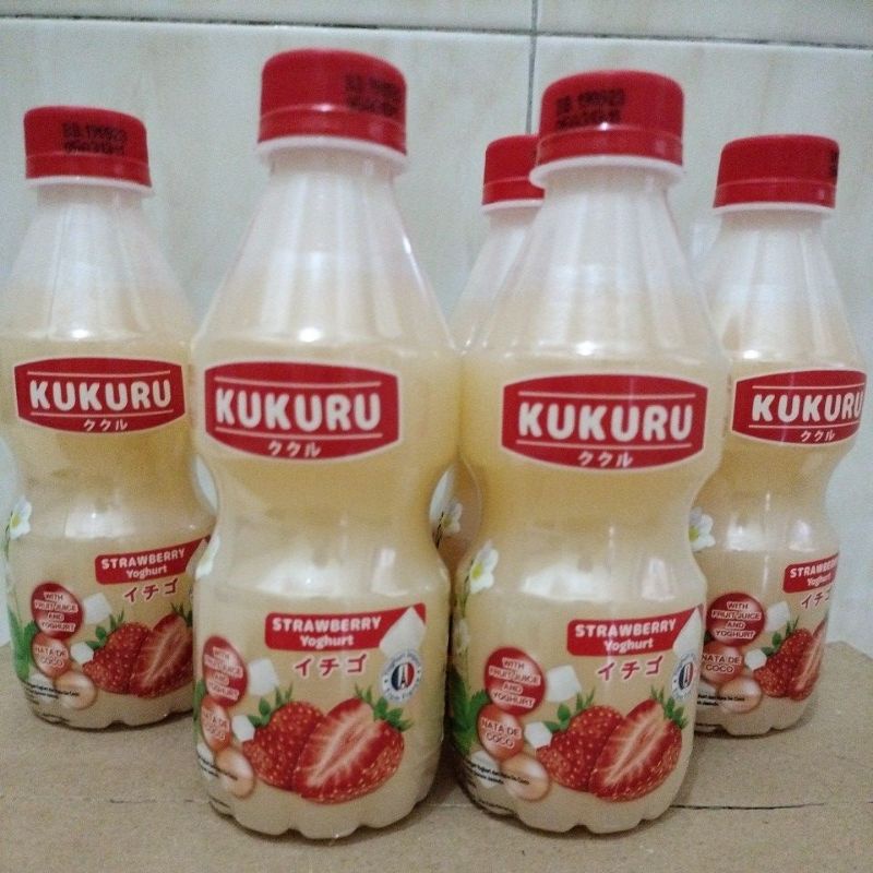 

KUKURU STRAWBERRY YOGHURT WITH NATA DE COCO
