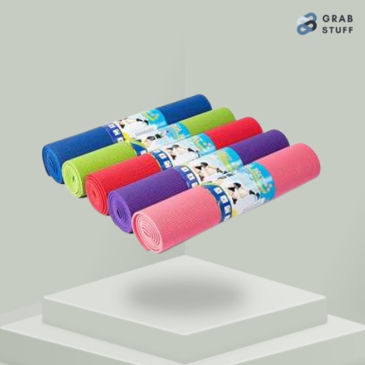 Karpet Matras Olahraga Pilates Yoga Senam Lantai Camping Outdoor 173 cm Bahan PVC Tebal Lentur Lembut Anti Slip Tidak Licin Multi Warna / Matras Yoga Mat GYM Fitness Alas Karpet Olahraga Senam Lantai Meditasi / Alas Olahraga Matras Yoga Outdoor Indoor