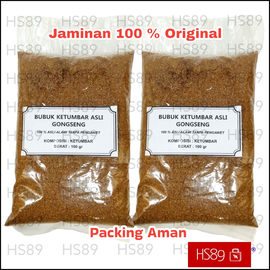 

Ketumbar Bubuk Asli Gonseng 100 gr - Coriander Powder - Bubuk Ketumbar