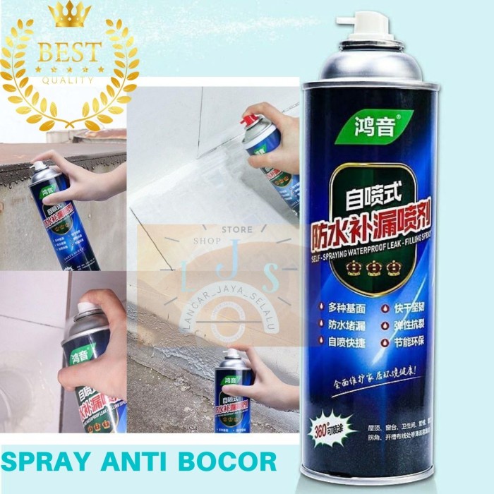 Lem Anti Bocor-Semprotan Waterproof-Hongyin-Memperbaiki Dinding ,Pipa,Dll