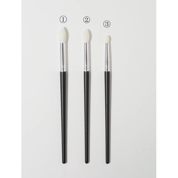 Pilih size - 1Pcs Goat Hair Tapered Crease Blending Brush Eyeshadow Make Up Cosmetic Kit Maquiagem Smudge Eye Makeup Brushes