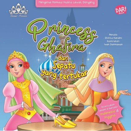 Buku Anak Boardbook Princess Ghafira Dan Sepatu Yang Tertukar