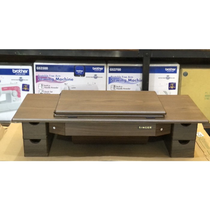Mesin Jahit Meja Laci/ Meja Mesin Jahit Singer Klasik Model Baru