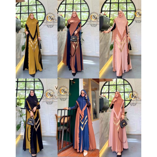 GAMIS SYARI PREMIUM / NARAYA BY NAIS SYARI / GAMIS WANITA TERBARU