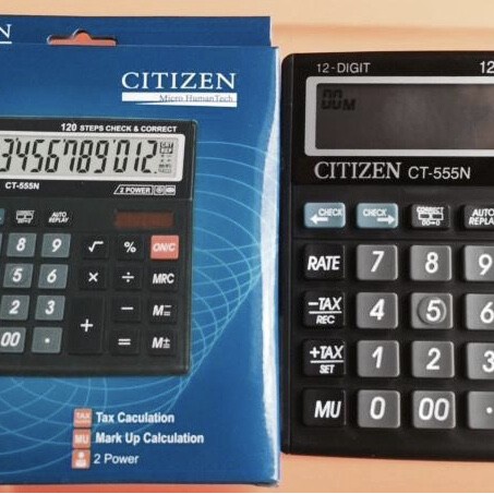 

Calculate Kalkulator Citizen 555N