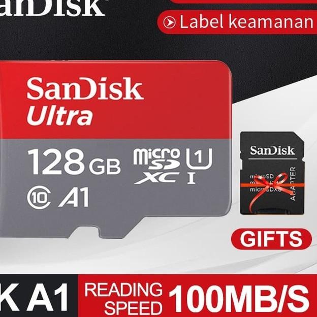 SanDisk Ultra 32GB/64GB/128GB Kartu Memori Memory Card Microsd - 32GB - 32 gb