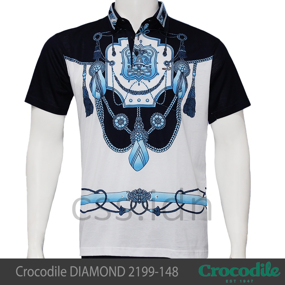 Kaos Kerah Kemeja Pria Crocodile Diamond 2199-148