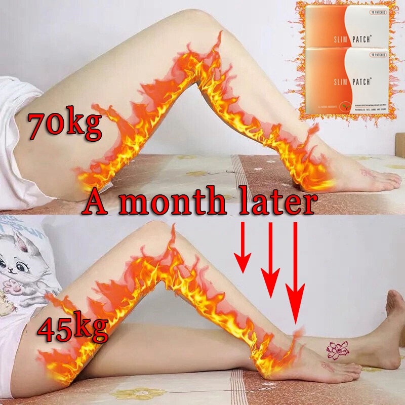 SLIM PATCH KOYO PELANGSING 10PCS TUBUH DETOX TUBUH BODY SLIMMING Pembakar Lemak Laki-Laki Dan Perempuan