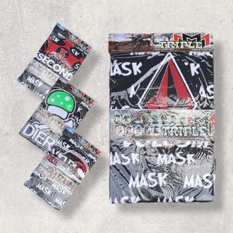 BANDANA/MASKER MOTOR #BUFF