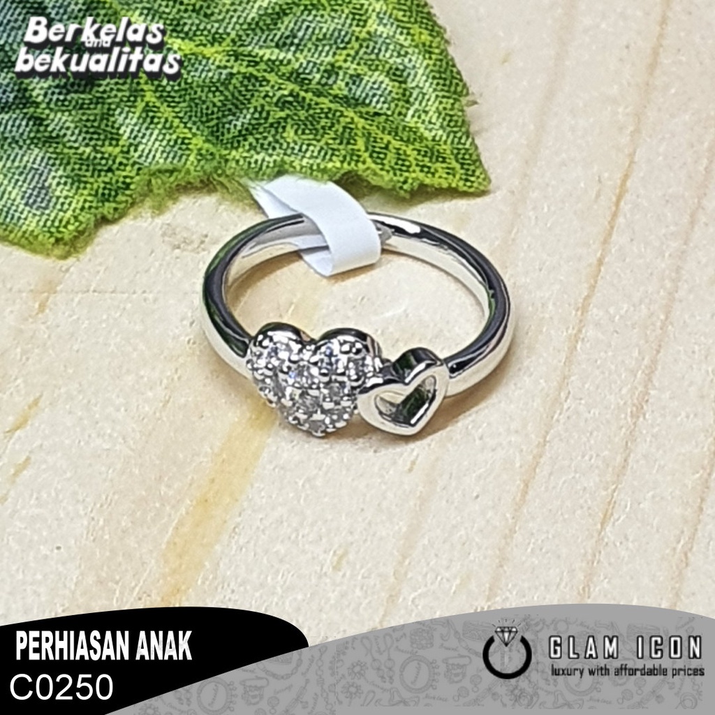 Cincin anak Mata hati kembar C0250 CAS