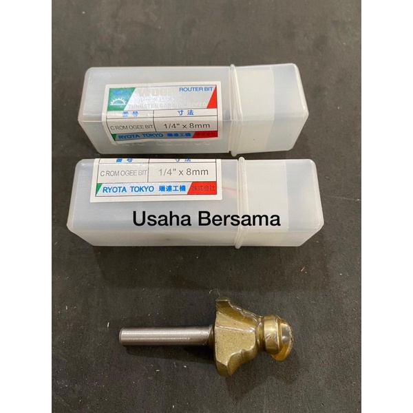 Classical Roman Ogee Bit 8 mm Mata Trimmer