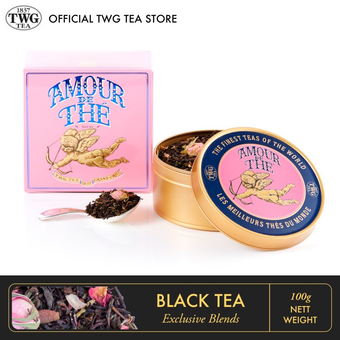 

TWG TEA AMOUR DE TH, CAVIAR TIN TEA, 100G