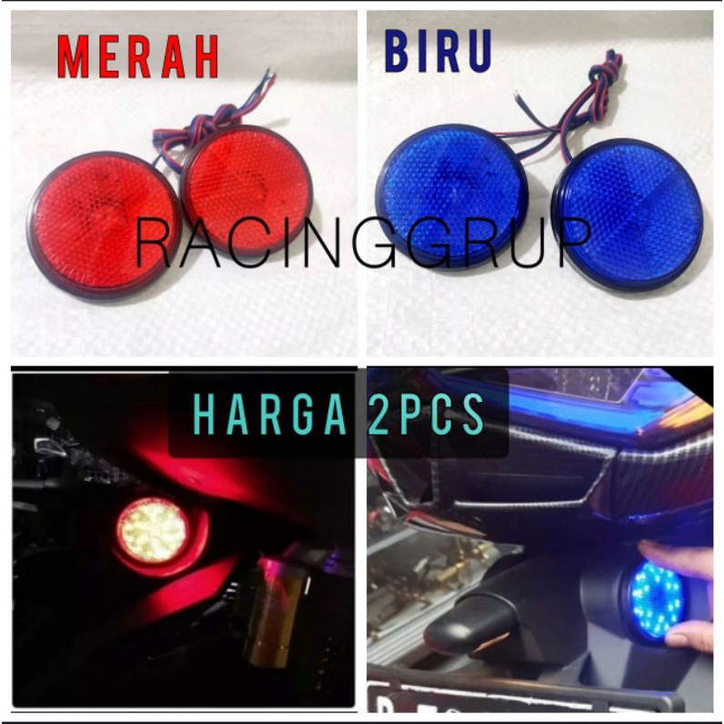 TERMURAH Lampu Mata kucing bulat nmax 2020 2021 2022(R689)