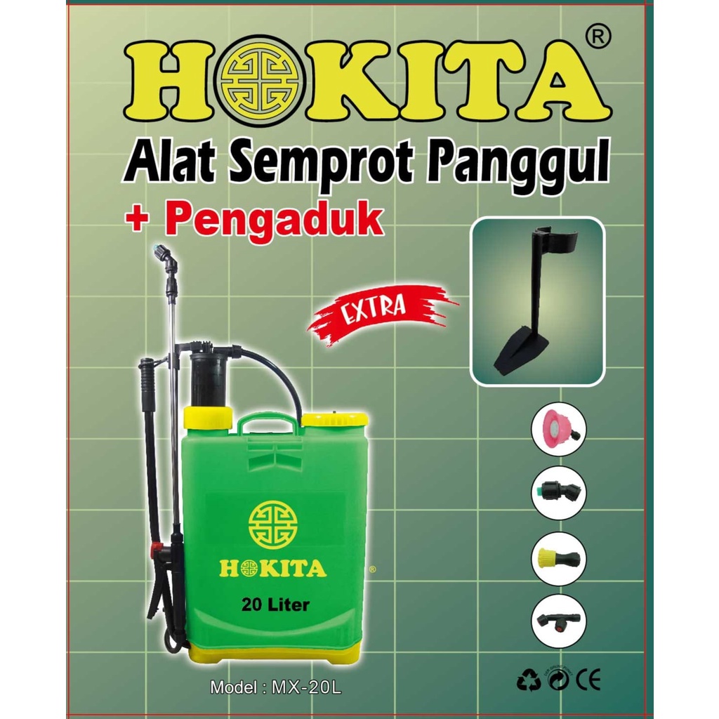 Jual Sprayer Hokita Manual Liter Alat Semprot Pompa Manual Kapasitas Liter Shopee Indonesia