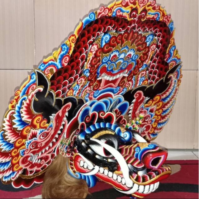 Barongan anak barongan barongan murah jaranan kediri / Barongan caplokan anak anak spon / barongan P