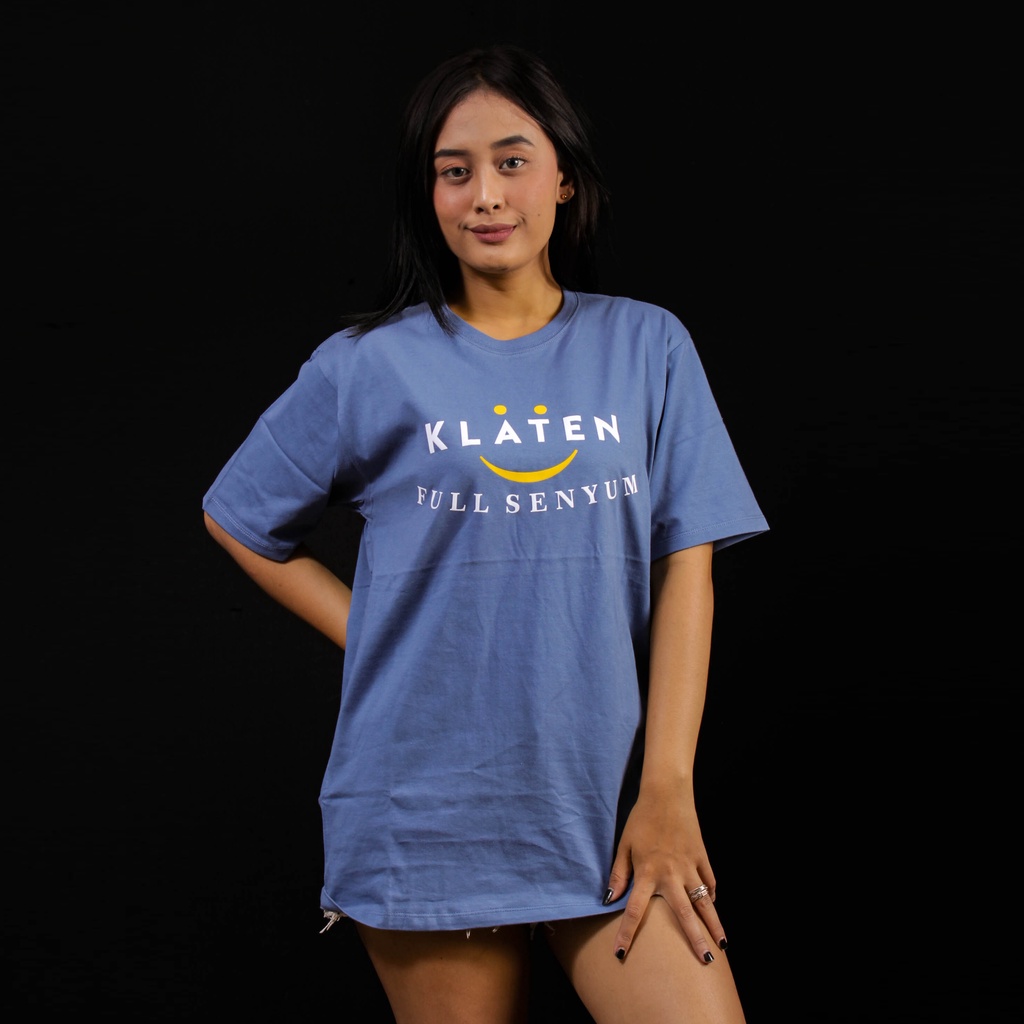 Kulo Klaten T-Shirt - TS065 Klaten Full Senyum