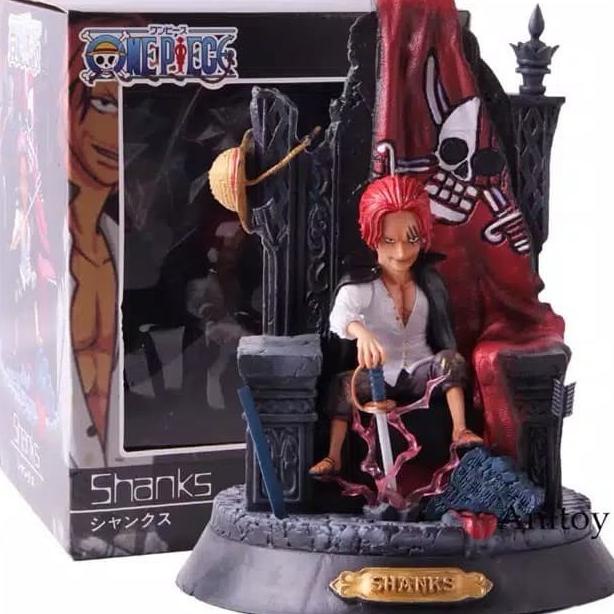 Promo Action Figure One Piece Yonkou Shanks Akagami Resin