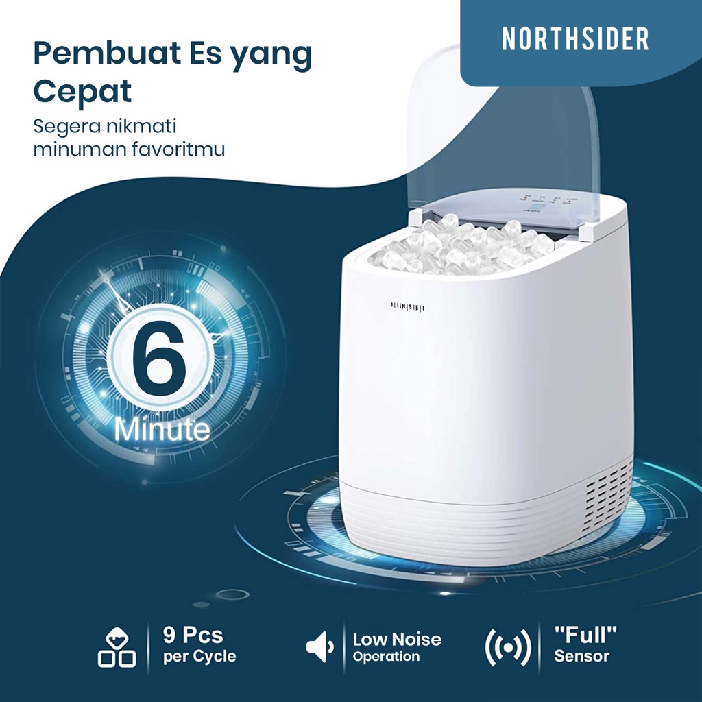 MESIN PEMBUAT ES BATU ICE CUBE MAKER 12KG PER HARI LB-IMZ2