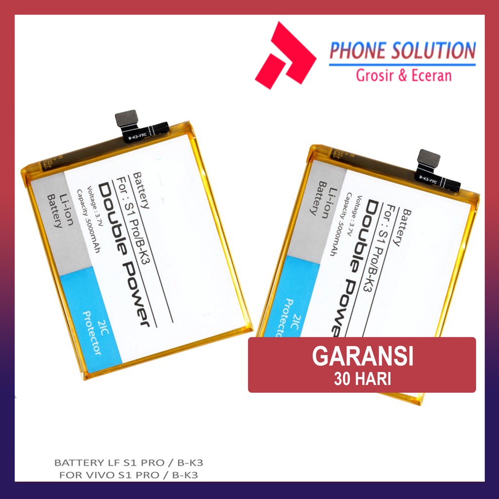 Baterai Vivo S1 Pro / Baterai Vivo B-K3 // Supplier LCD Vivo - Garansi 1 Bulan