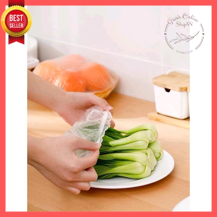 GOS - E114 - Plastik Pelindung Makanan - Plastik Wrapping Makanan - Plastik Pelindung Sayur Buah Cling Wrap