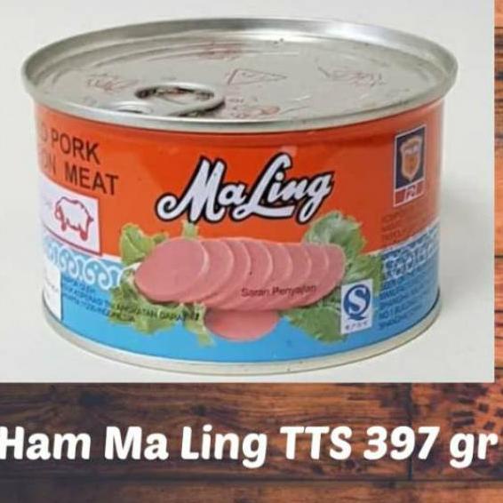 

₱ Ham babi 397 gr merk TTS , kaleng putih. FREE Bubble wrap + kardus expd 2024 ➞