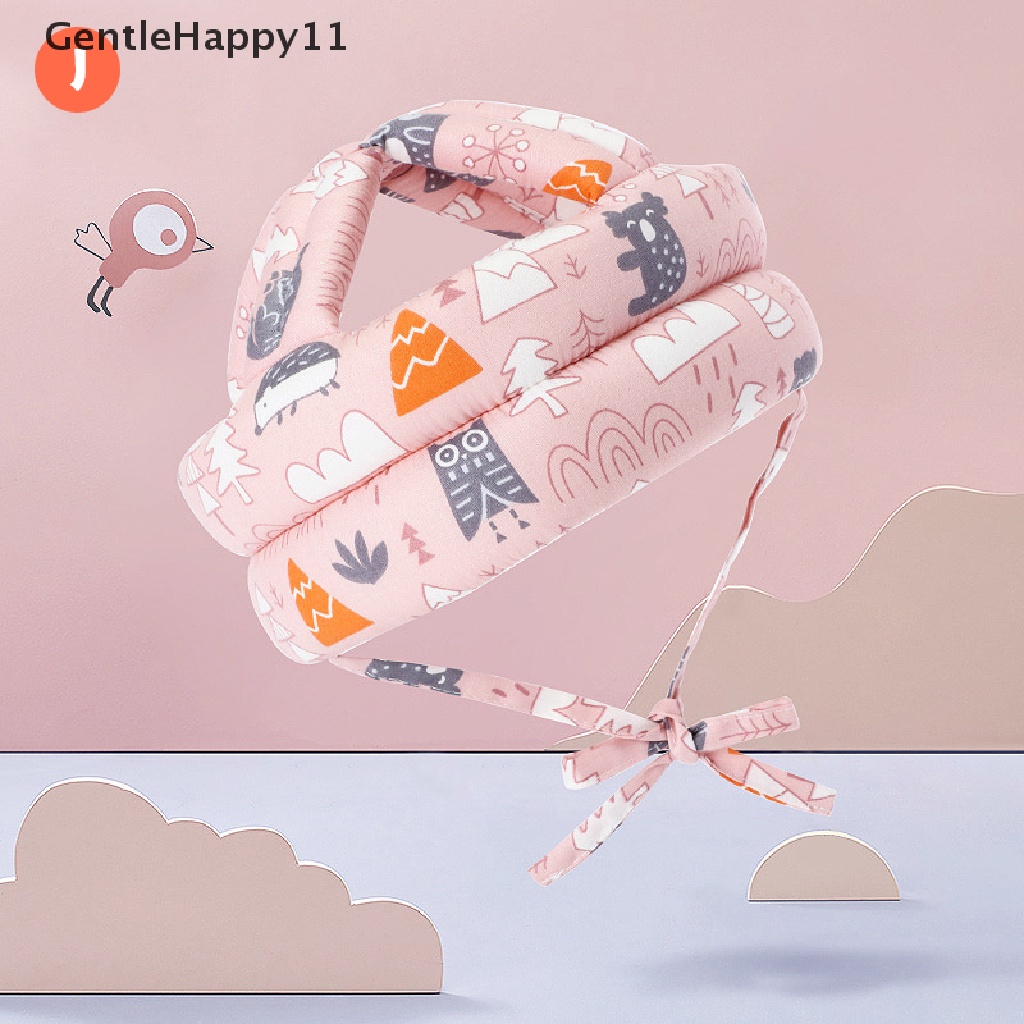 Gentlehappy Topi Pelindung Kepala Bayi Anti Benturan