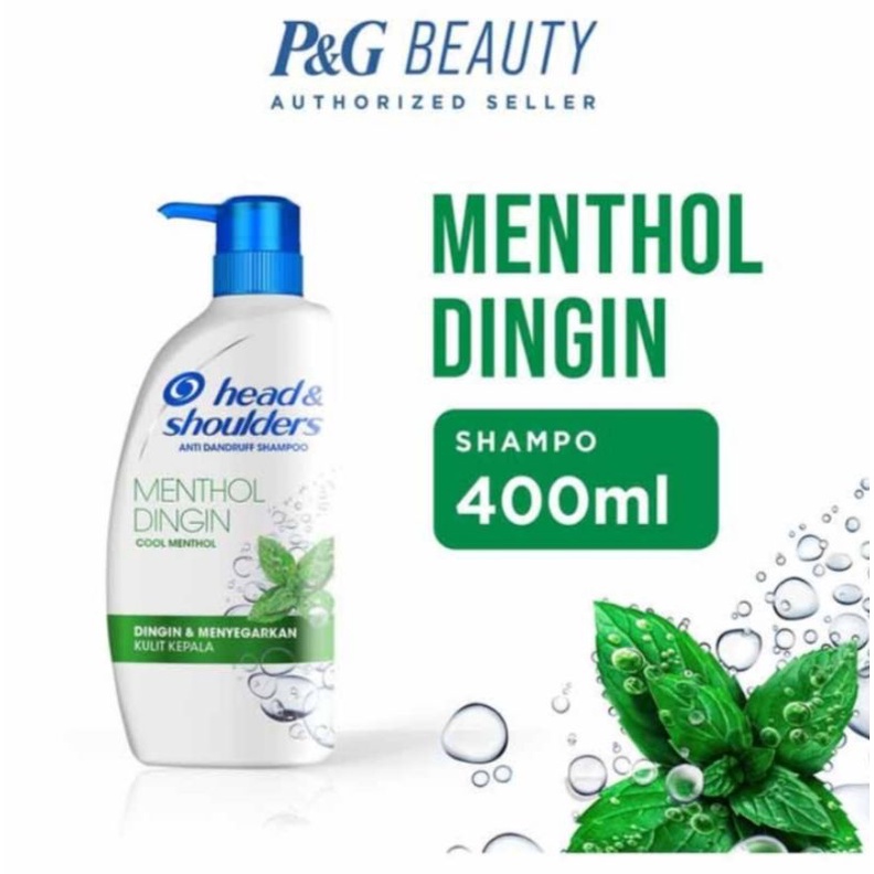 Head &amp; Shoulders Shampo Anti Dandruff Menthol 400ml