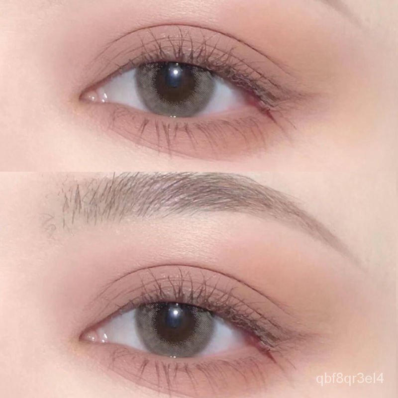 Image of Keren dan Rendah Makeup Merasa Tipis dan Berkilauan Monokrom Eyeshadow Lembut Abu-abu Mawar Warna Ey #6