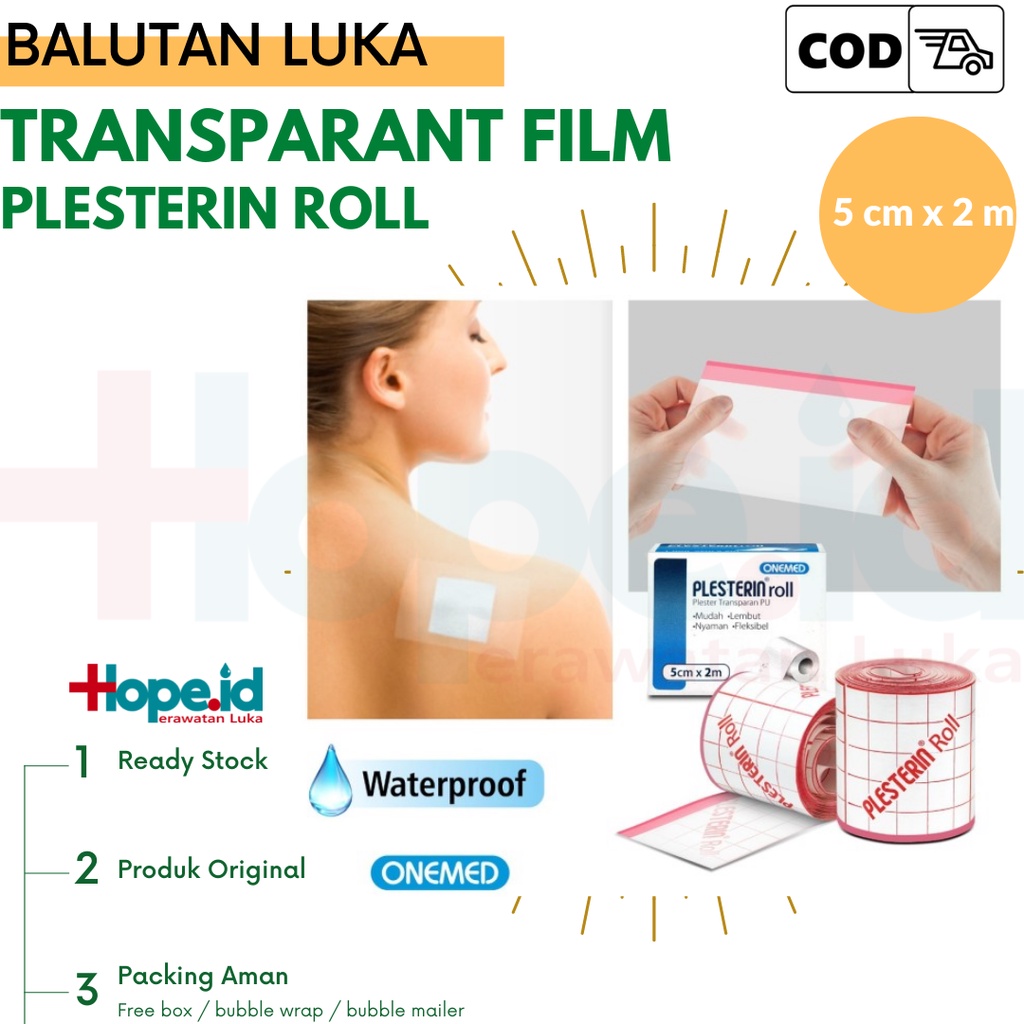 Plesterin PU Roll Transparant Film