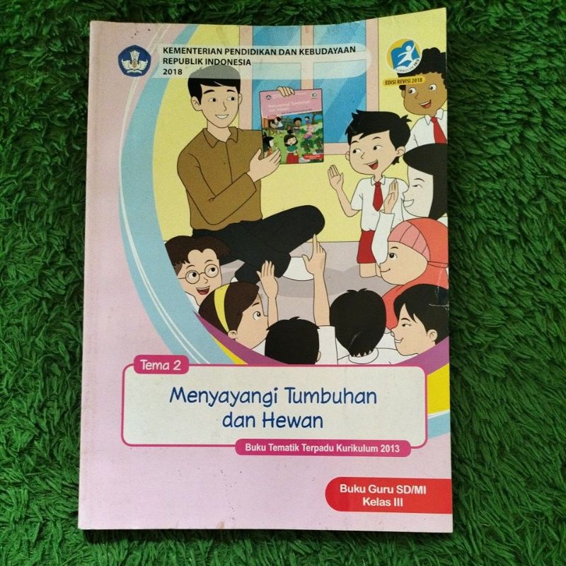 Jual ORIGINAL BUKU GURU TEMA 2 MENYAYANGI TUMBUHAN DAN HEWAN KELAS 3 SD ...